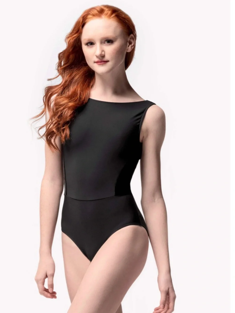 Eleve Dancewear Black Velvet Allison Leotard